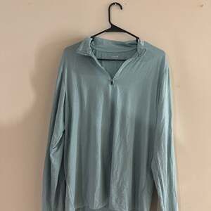 Old Navy Light Blue Active 1/4 Zip Pullover Top Men's Size M